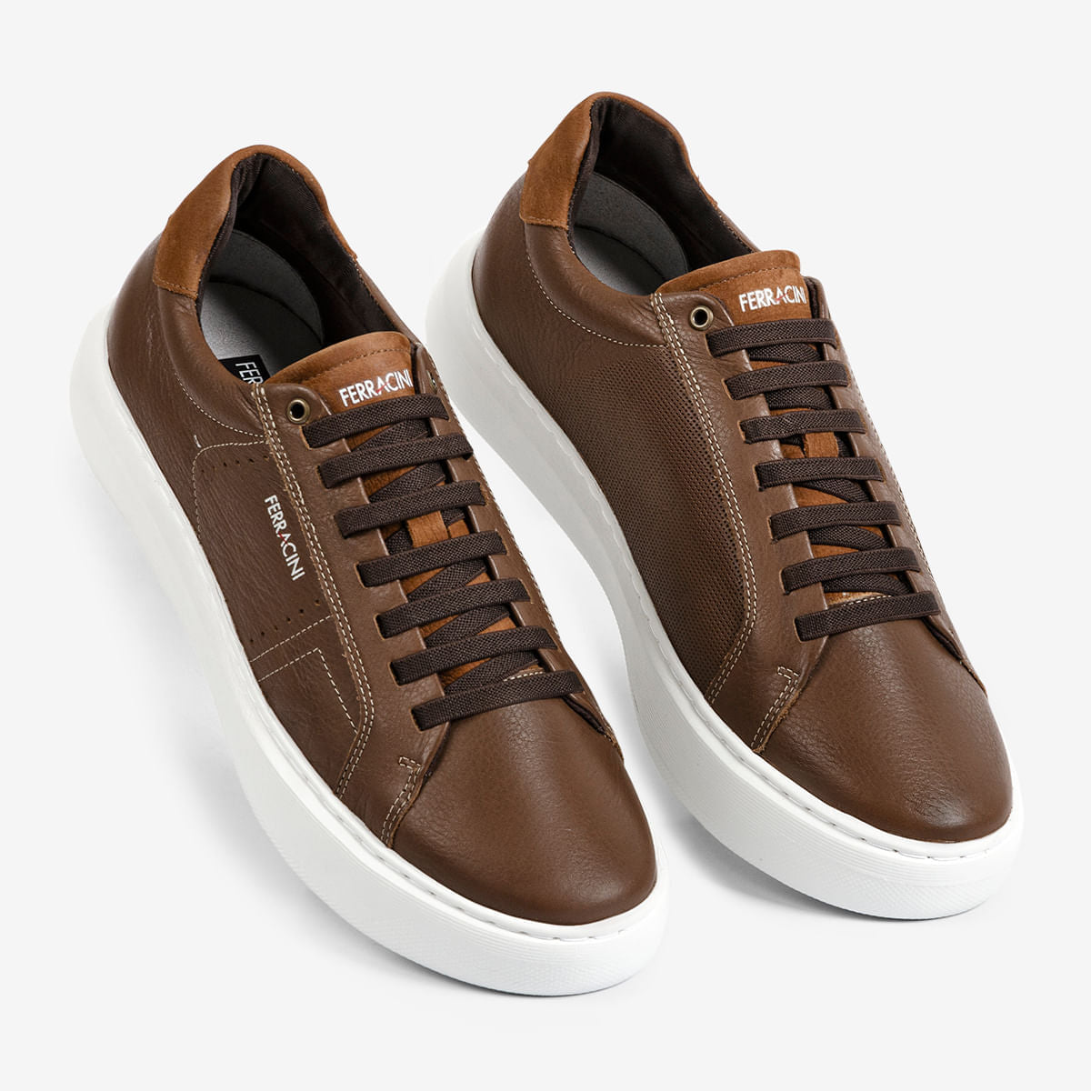 Tênis Ferracini Masculino Tabaco Marvin