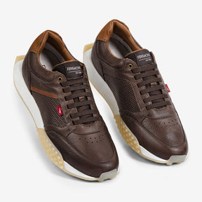 Sneaker Ferracini Masculino Café Racer