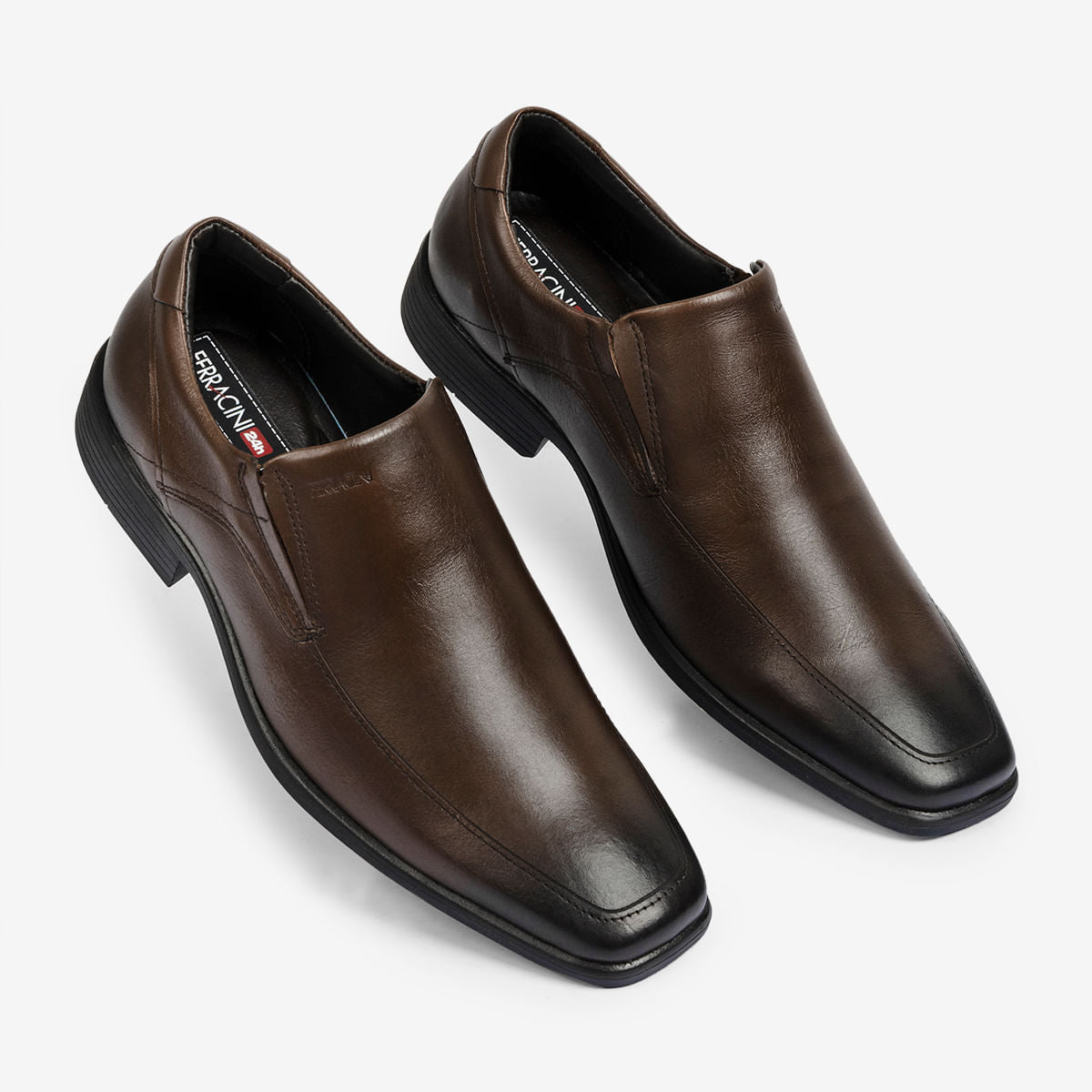 Sapato Ferracini Masculino Conhaque Melnik