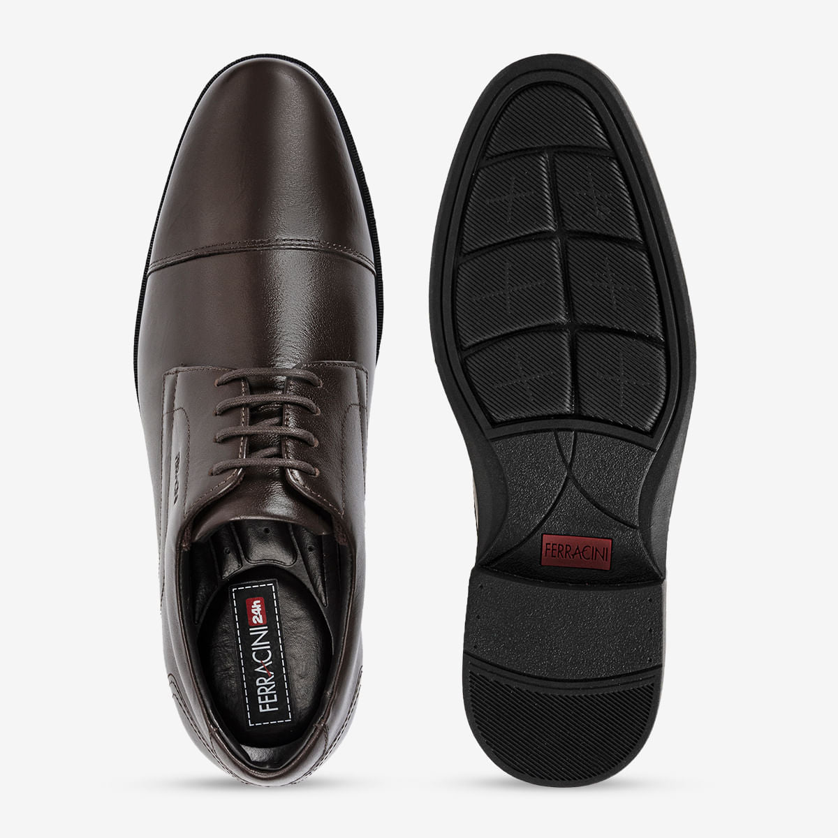 Sapato Ferracini Masculino Café Berlim