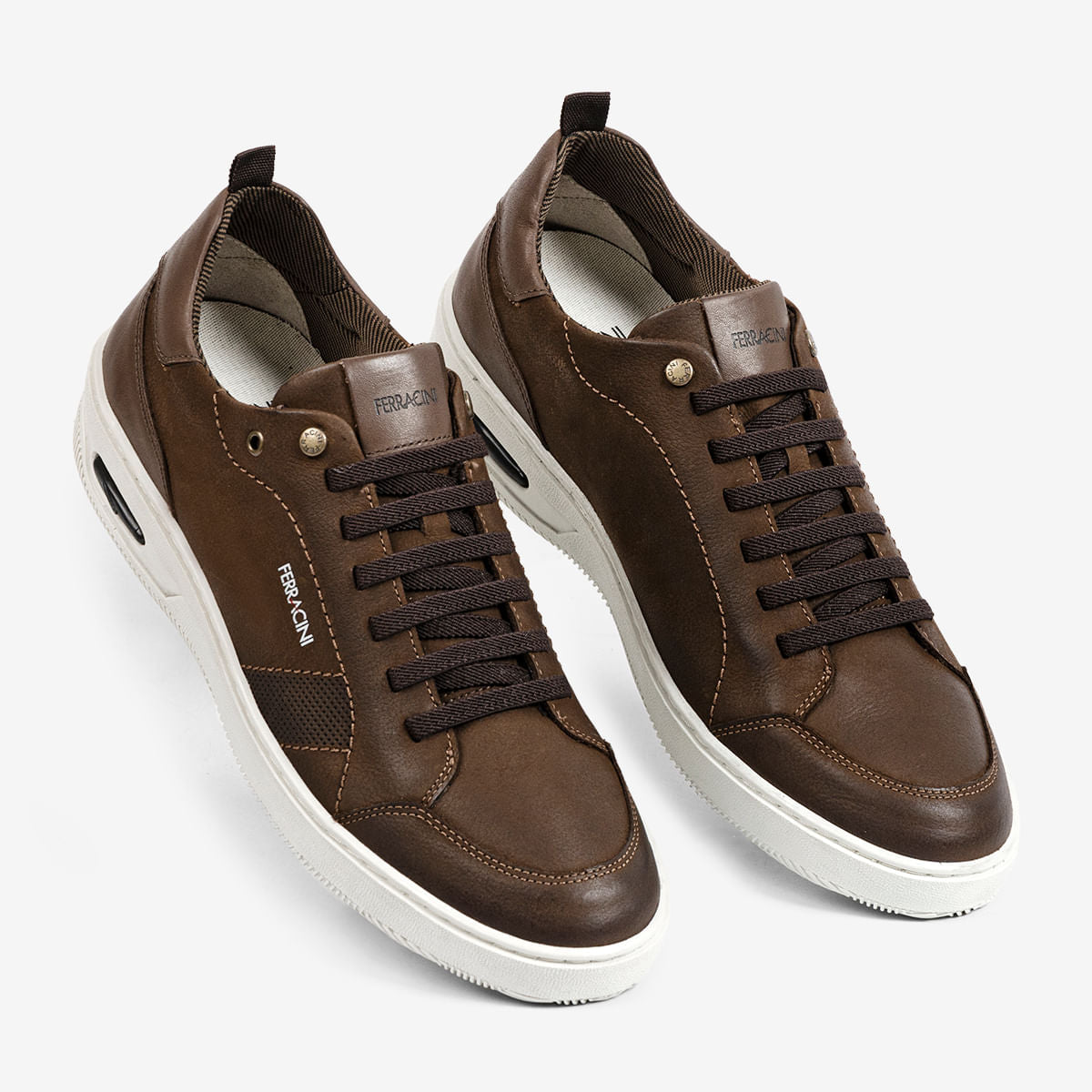 Sapatênis Ferracini Masculino Chocolate New Blady