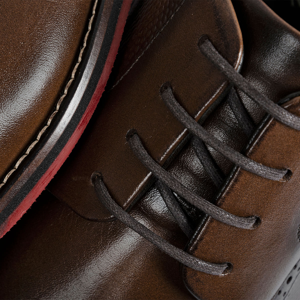 Sapato Social Ferracini Masculino Havana Caravaggio