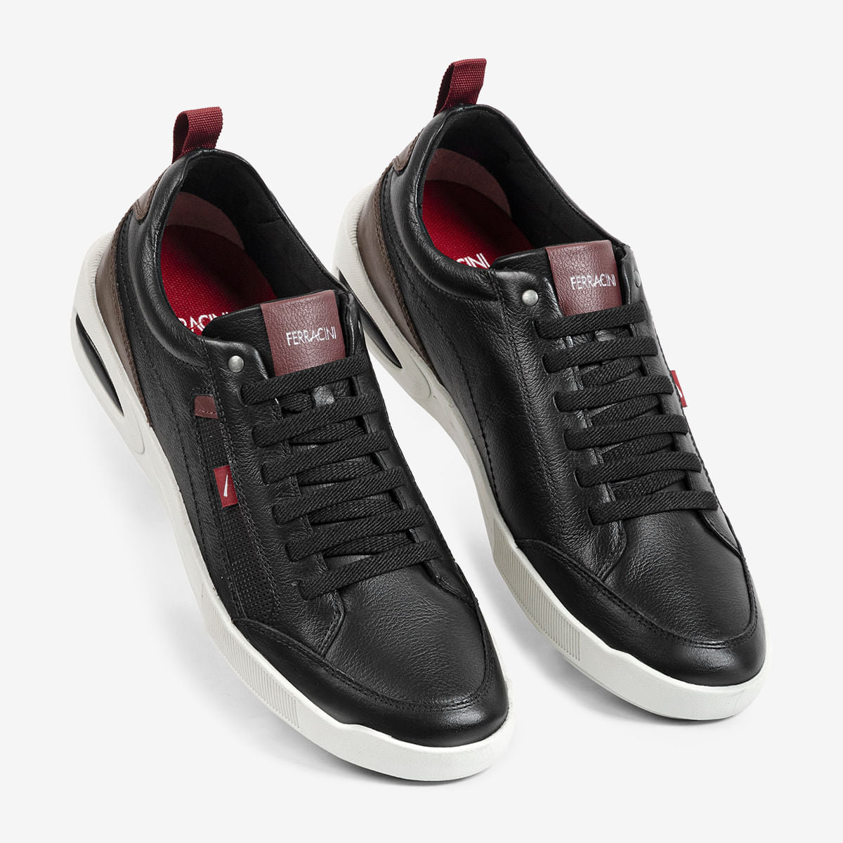 Sapatênis Ferracini Masculino Preto Pulse