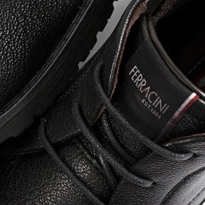 Bota Ferracini Masculina Preta Bagdá