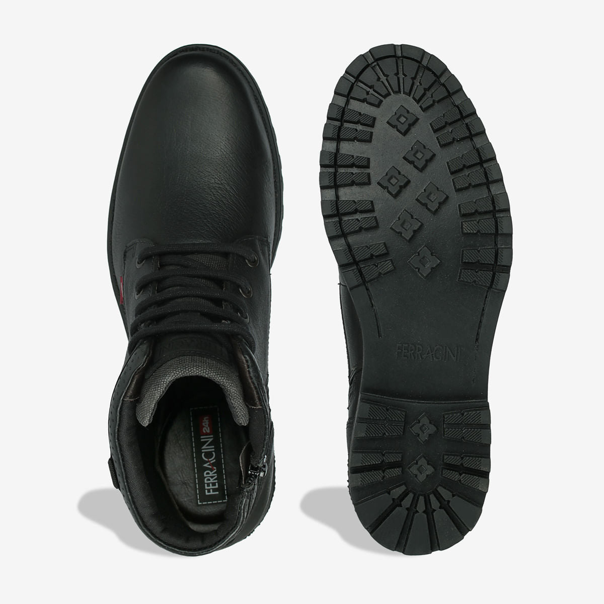 Bota Ferracini Masculina Preta Cross