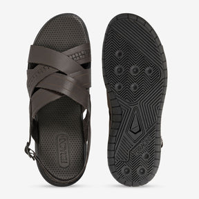 Sandália Ferracini Masculina Café Claro Lancer