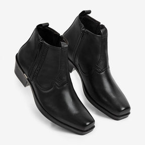 Bota Ferracini Masculina Preta New Country