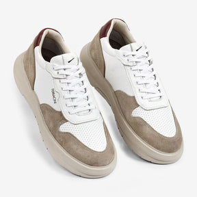 Sneaker Ferracini Masculino Branco e Areia Energy
