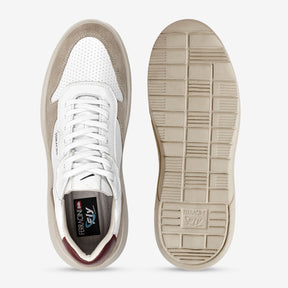 Sneaker Ferracini Masculino Branco e Areia Energy