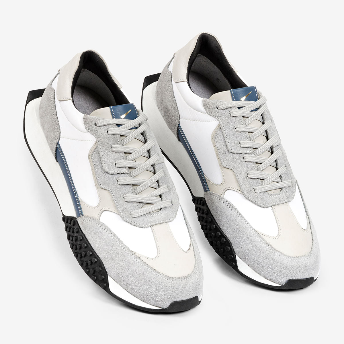 Sneaker Ferracini Masculino Cinza Claro Racer