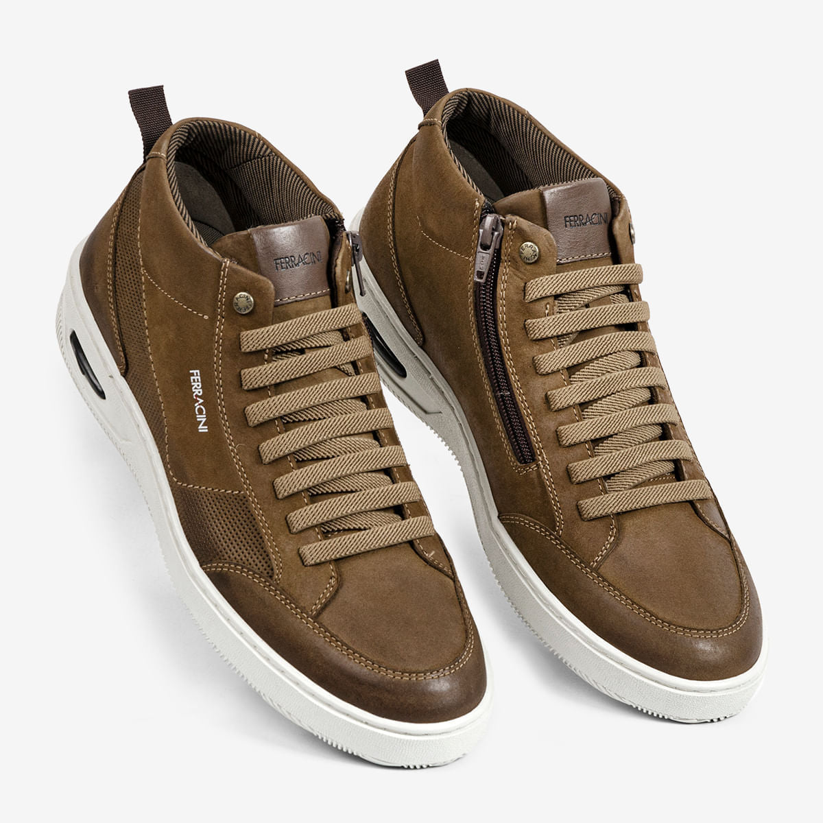 Sapatênis Ferracini Masculino Areia New Blady