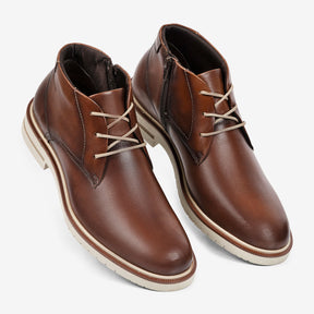 Bota Casual Ferracini Masculina Conhaque Firenze