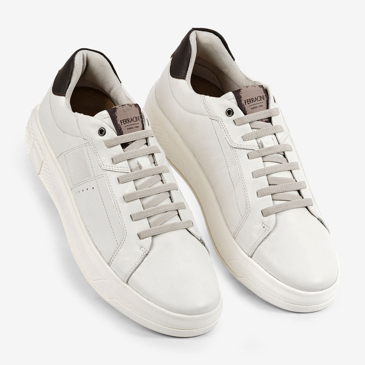 Sneaker Ferracini Masculino Off White Dream